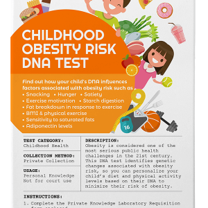 Early Childhood Obesity Risk DNA Test
